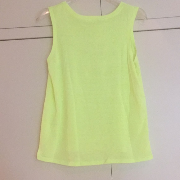 FlyWheel Neon Workout Exercise Muscle Tank Top Tee - Picture 3 of 4